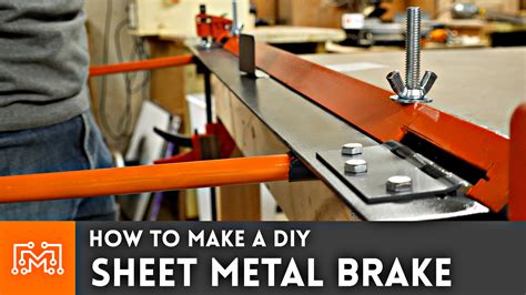 sheet metal brake instructions|sheet metal bending brake.